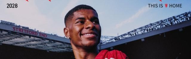 官方：曼联与拉什福德完成续约 新合同签至2028年